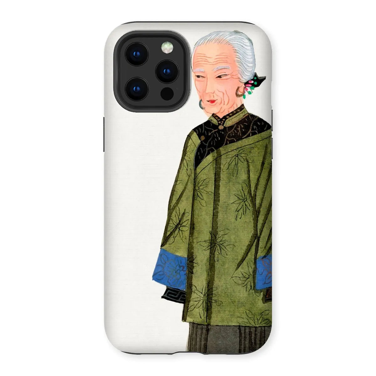 Grand Dame - Qing Chinese Aesthetic Art Phone Case - Iphone 12 Pro Max / Matte - Mobile Phone Cases - Aesthetic Art