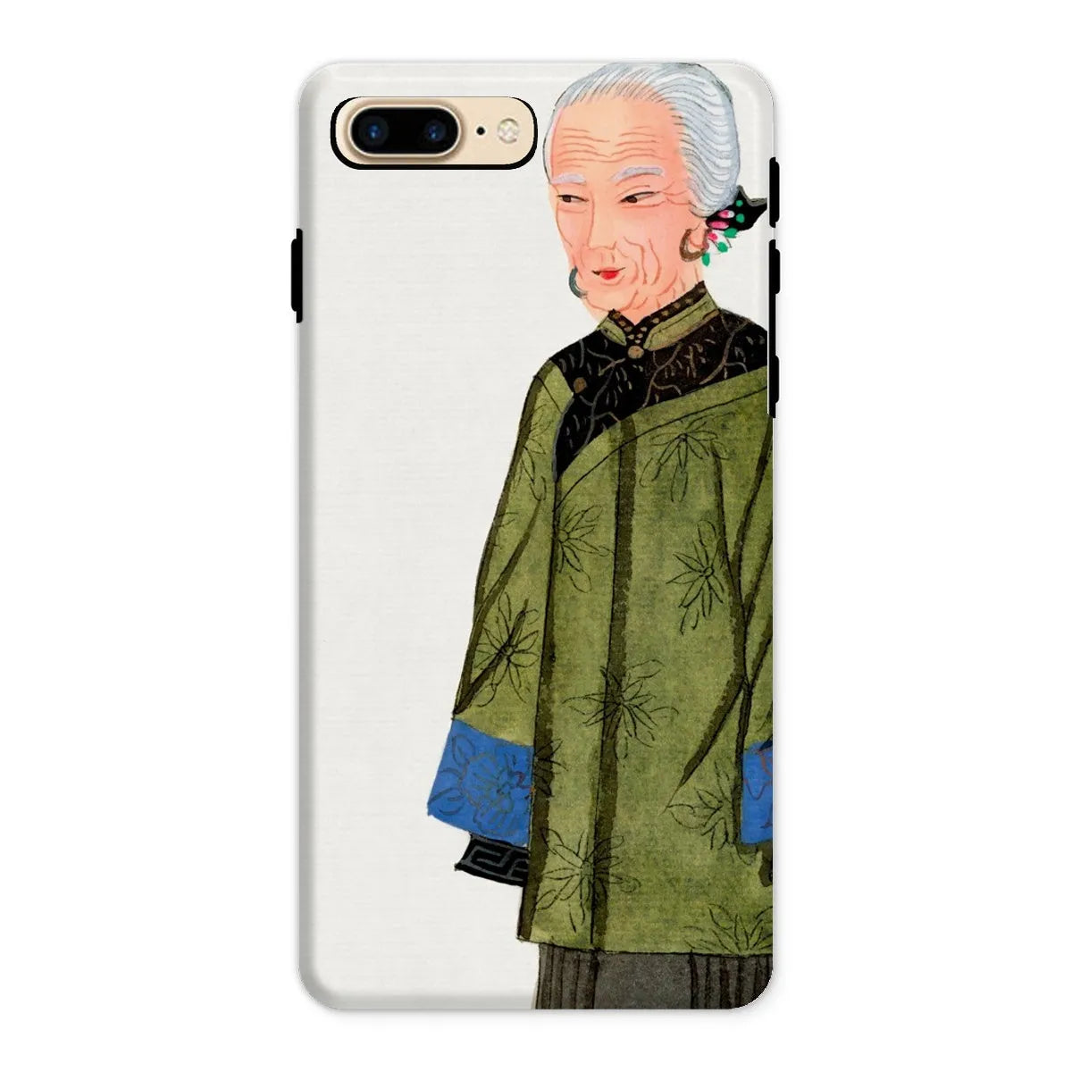 Grand Dame - Qing Chinese Aesthetic Art Phone Case - Iphone 8 Plus / Matte - Mobile Phone Cases - Aesthetic Art