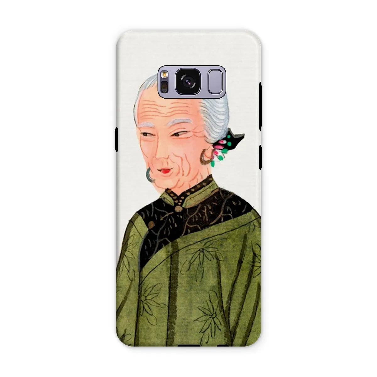 Grand Dame - Qing Chinese Aesthetic Art Phone Case - Samsung Galaxy S8 Plus / Matte - Mobile Phone Cases - Aesthetic Art