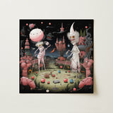 Grand Day out - Creepy Lowbrow Surreal Art Print / Canvas, Creepy Lowbrow Surreal, Lowbrow Surreal Art, Surreal Art Print
