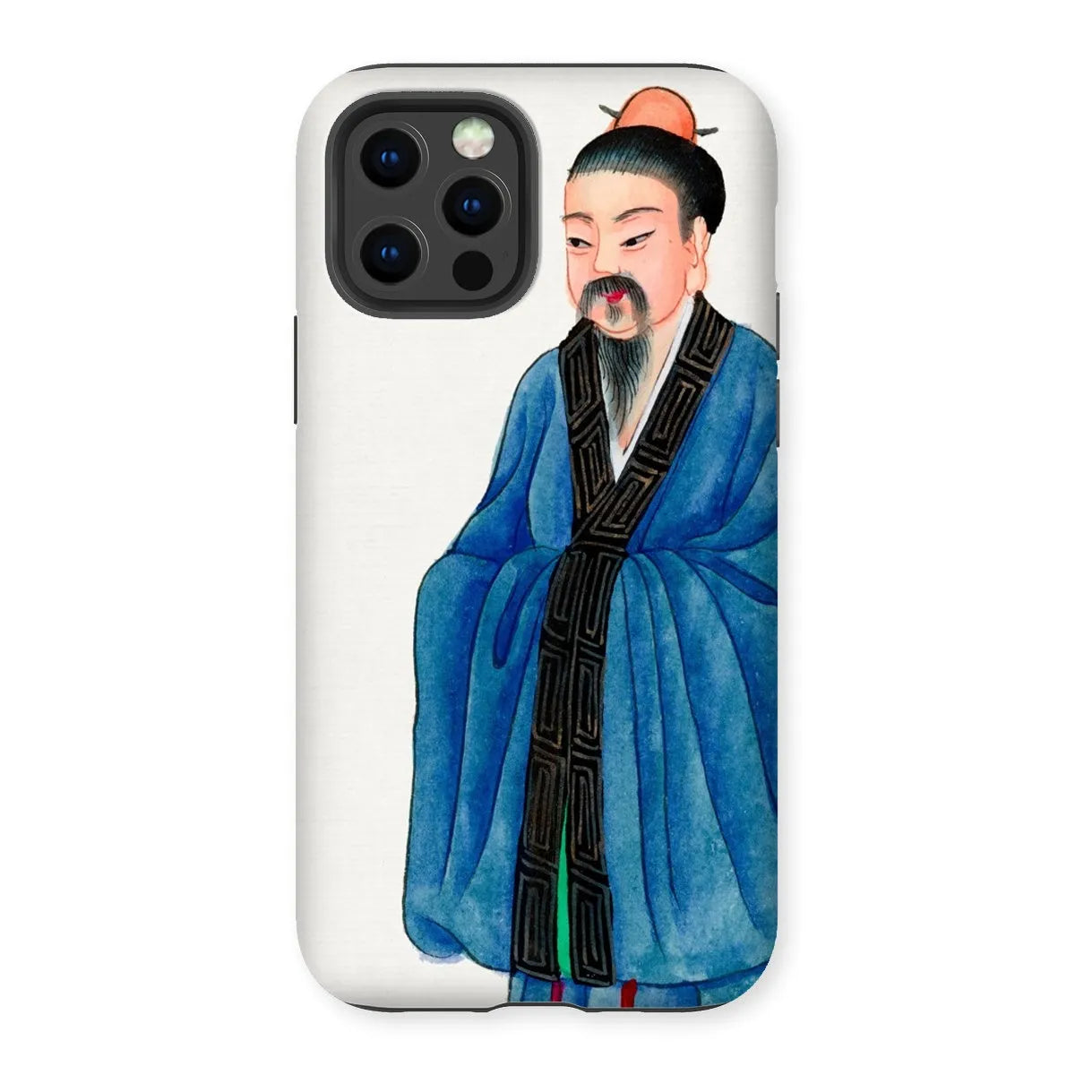 Grand Master - Chinese Buddhist Aesthetic Art Phone Case - Iphone 12 Pro / Matte - Mobile Phone Cases - Aesthetic Art