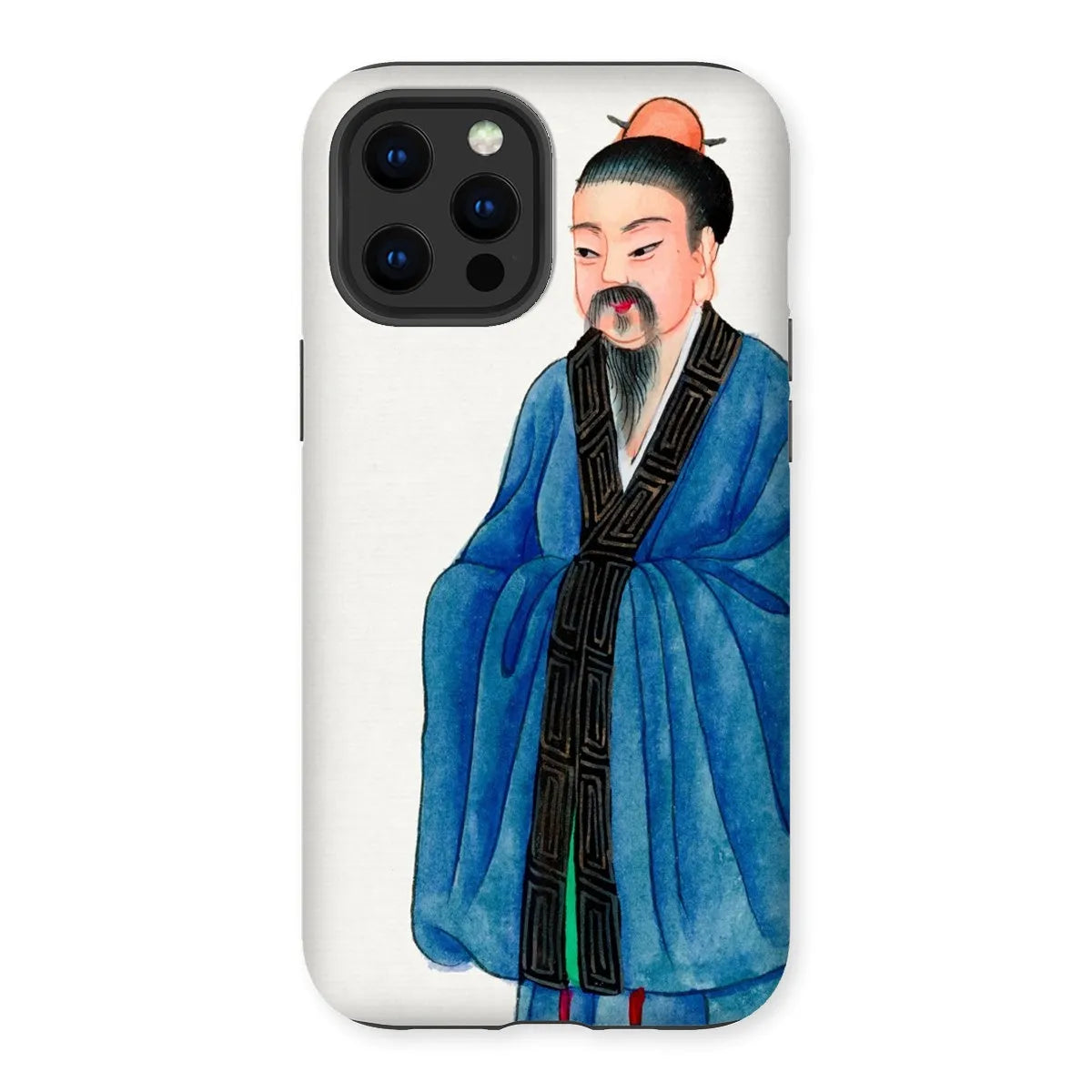 Grand Master - Chinese Buddhist Aesthetic Art Phone Case - Iphone 12 Pro Max / Matte - Mobile Phone Cases - Aesthetic