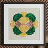 Graphic Bloom - Taguchi Tomoki Floral Art Print / Canvas, Taguchi Tomoki, Tsubaki Woodblock Print, Graphic Bloom