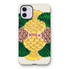 Graphic Bloom - Taguchi Tomoki Floral Iphone Case, 11 / Matte, Colorful Pineapple-themed Phone Case Stylized Geometric Patterns