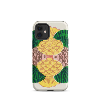 Graphic Bloom - Taguchi Tomoki Floral Iphone Case, 12 Mini / Matte, Phone Case Pineapple Design