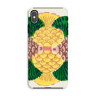 Graphic Bloom - Taguchi Tomoki Floral Iphone Case, Xs Max / Matte, Kite-944373130, Colorful Pineapple-shaped Design
