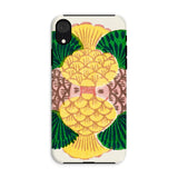 Graphic Bloom - Taguchi Tomoki Floral Iphone Case, Xr / Matte, Stylized Pineapple Design Phone Case