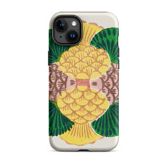 Graphic Bloom - Taguchi Tomoki Floral Phone Case Iphone 15 Plus / Matte Decorated Iphone Case Taguchi Tomoki’s Japanese Floral, Floral