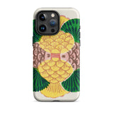Graphic Bloom - Taguchi Tomoki Floral Phone Case Iphone 15 Pro Max / Matte Phone Case Pineapple Design Taguchi Tomoki’s Japanese Floral,