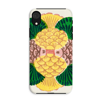 Graphic Bloom - Taguchi Tomoki Floral Phone Case Iphone Xr / Matte Stylized Pineapple Design Phone Case Taguchi Tomoki’s Japanese Floral,