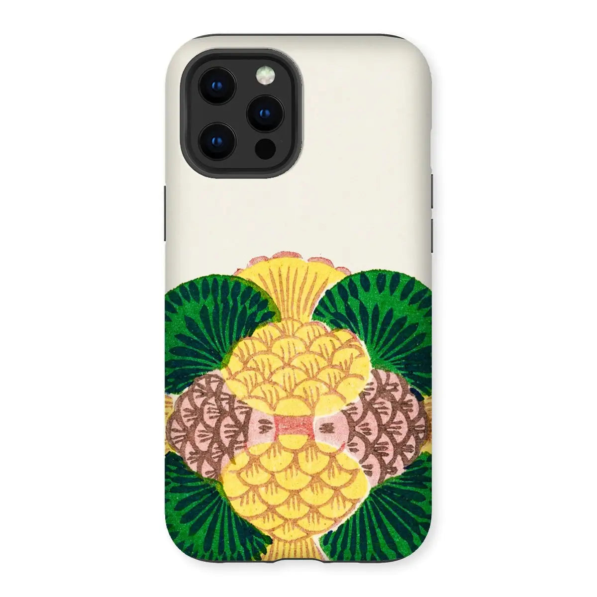 Graphic Bloom - Taguchi Tomoki Japanese Floral Art Phone Case - Iphone 12 Pro Max / Matte - Mobile Phone Cases