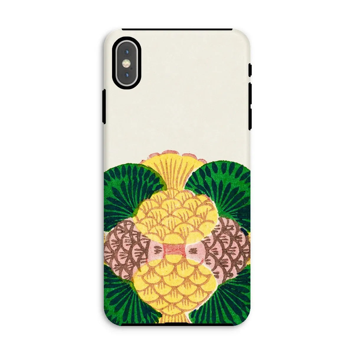 Graphic Bloom - Taguchi Tomoki Japanese Floral Art Phone Case - Iphone Xs Max / Matte - Mobile Phone Cases - Aesthetic