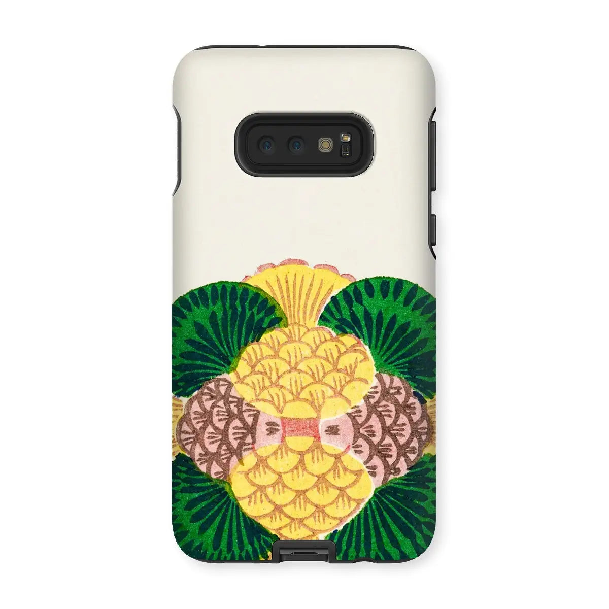 Graphic Bloom - Taguchi Tomoki Japanese Floral Art Phone Case - Samsung Galaxy S10e / Matte - Mobile Phone Cases