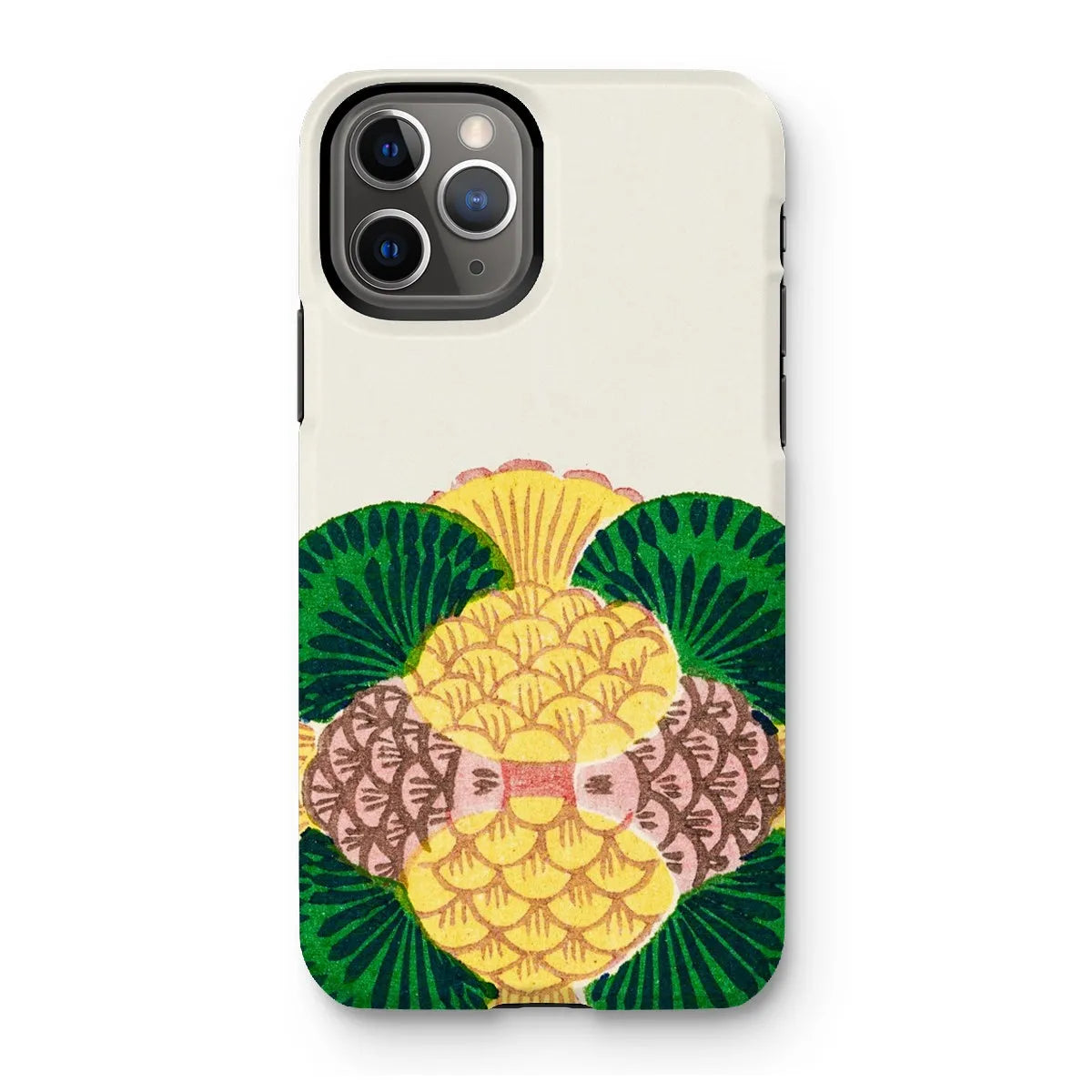 Graphic Bloom - Taguchi Tomoki Japanese Floral Art Phone Case - Iphone 11 Pro / Matte - Mobile Phone Cases - Aesthetic