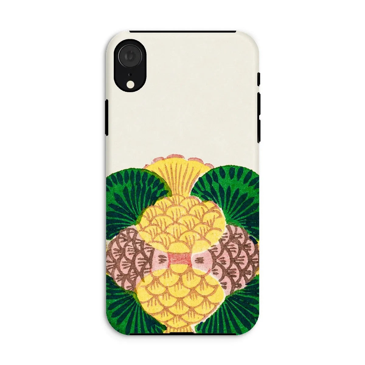Graphic Bloom - Taguchi Tomoki Japanese Floral Art Phone Case - Iphone Xr / Matte - Mobile Phone Cases - Aesthetic Art