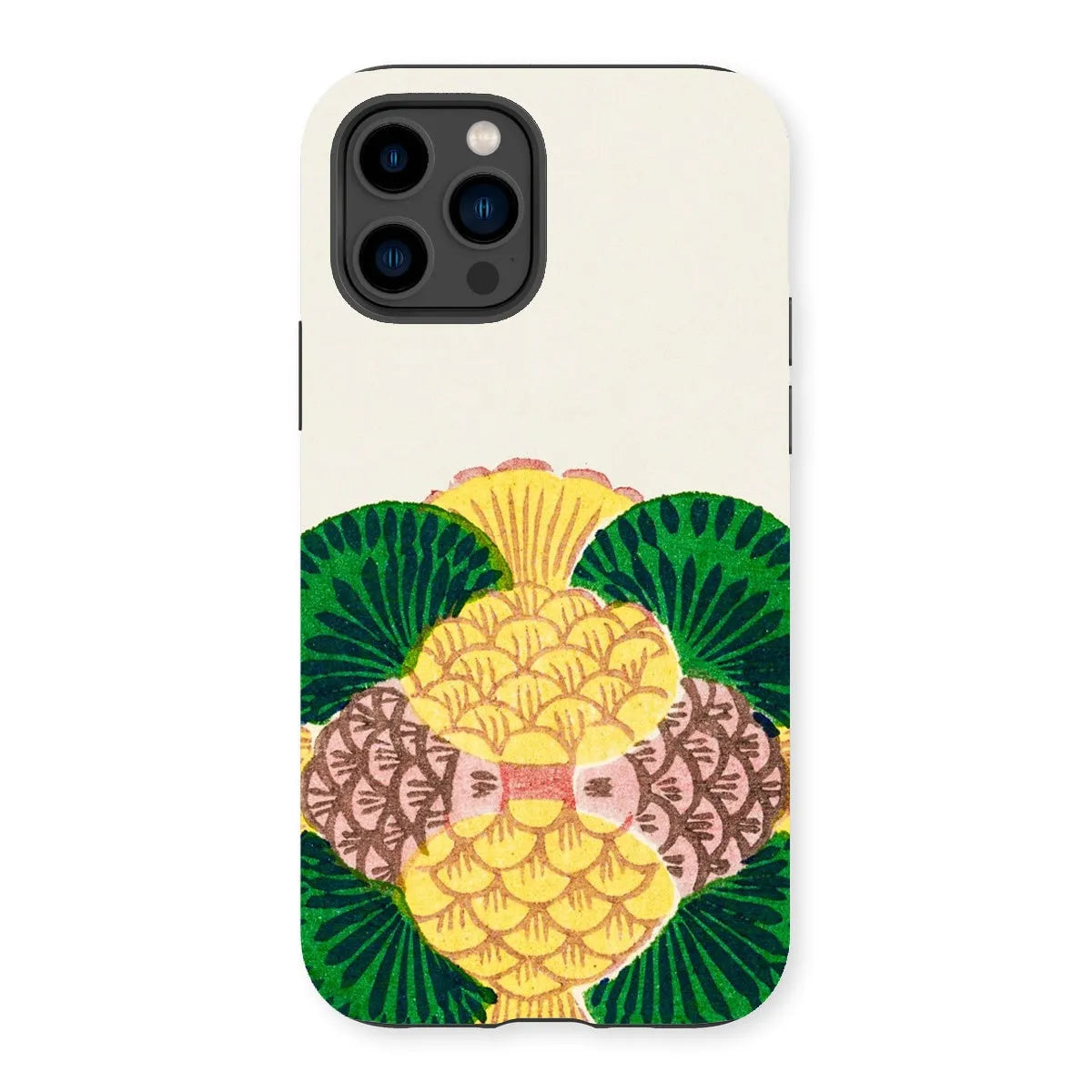 Graphic Bloom - Taguchi Tomoki Japanese Floral Art Phone Case - Iphone 14 Pro / Matte - Mobile Phone Cases - Aesthetic