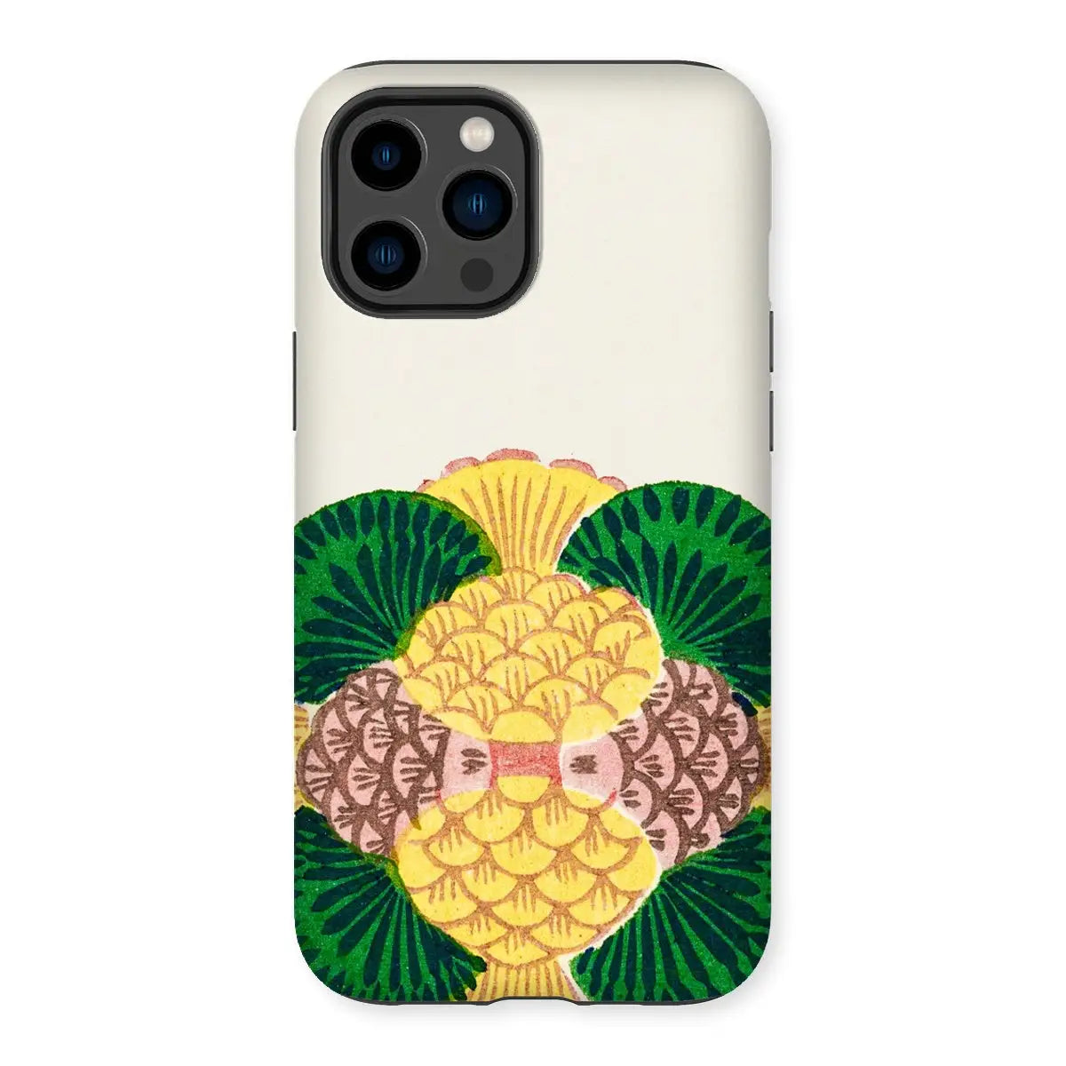 Graphic Bloom - Taguchi Tomoki Japanese Floral Art Phone Case - Iphone 14 Pro Max / Matte - Mobile Phone Cases