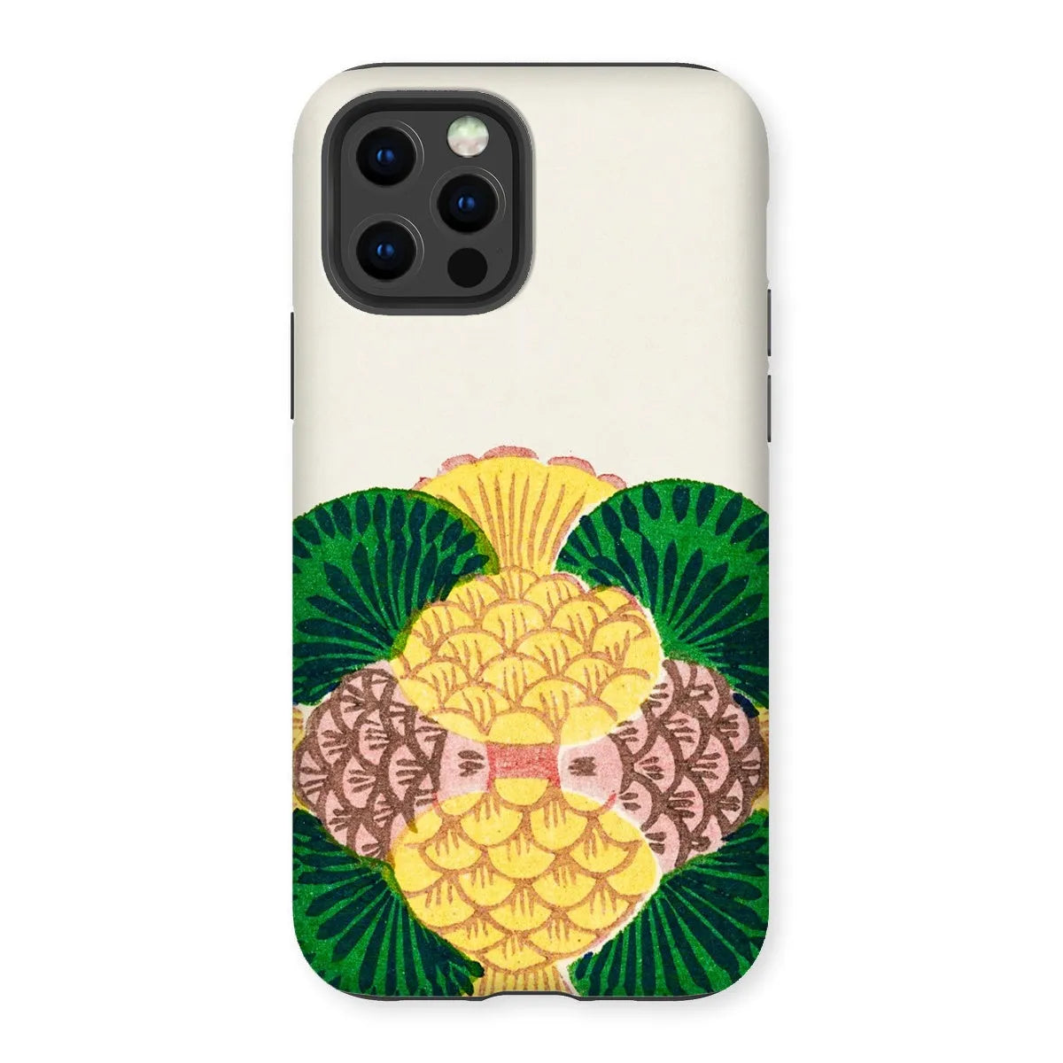 Graphic Bloom - Taguchi Tomoki Japanese Floral Art Phone Case - Iphone 12 Pro / Matte - Mobile Phone Cases - Aesthetic