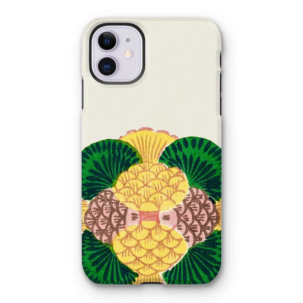 Graphic Bloom - Taguchi Tomoki Japanese Floral Art Phone Case - Iphone 11 / Matte - Mobile Phone Cases - Aesthetic Art