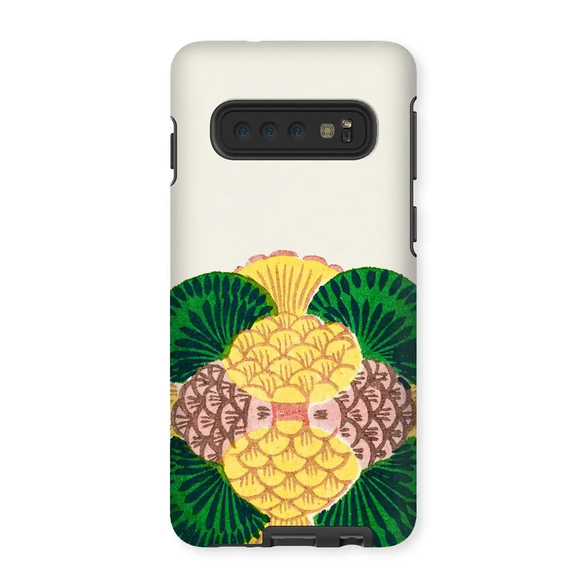 Graphic Bloom - Taguchi Tomoki Japanese Floral Art Phone Case - Samsung Galaxy S10 / Matte - Mobile Phone Cases
