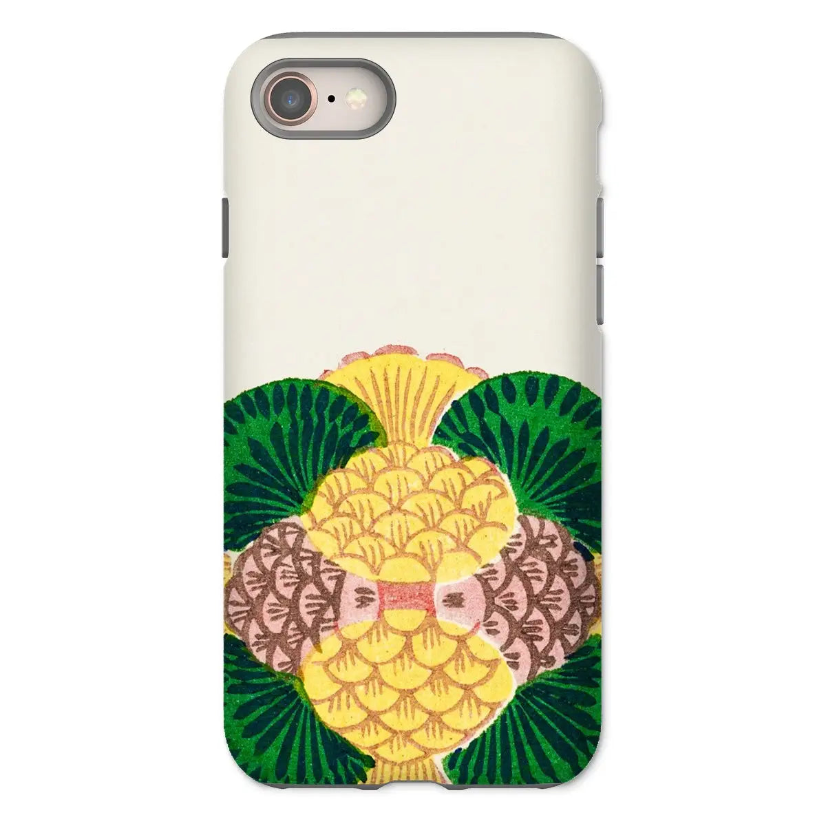 Graphic Bloom - Taguchi Tomoki Japanese Floral Art Phone Case - Iphone 8 / Matte - Mobile Phone Cases - Aesthetic Art
