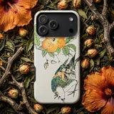 Gray Starling - Numata Kashu Kacho-e Iphone Case, Mobile Phone Cases, Toby Leon