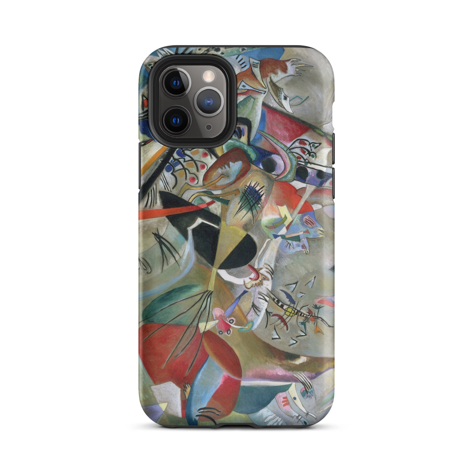 In the Gray - Wassily Kandinsky Iphone Case, 11 Pro / Matte, Abstract Art Phone Case