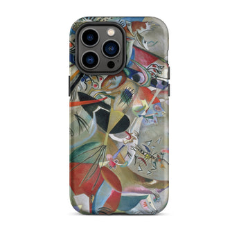 In the Gray - Wassily Kandinsky Iphone Case, 14 Pro Max / Matte, Abstract Art Phone Case