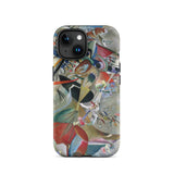 In the Gray - Wassily Kandinsky Iphone Case, 15 / Matte, Abstract Art Phone Case