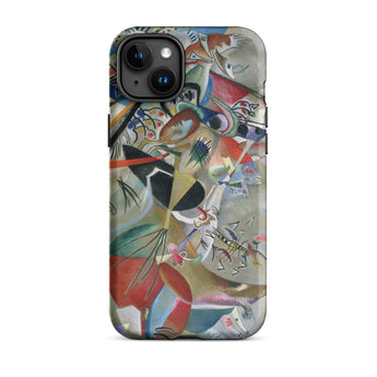 In the Gray - Wassily Kandinsky Iphone Case, 15 Plus / Matte, Abstract Art Phone Case