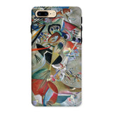 In the Gray - Wassily Kandinsky Iphone Case, 8 Plus / Matte, Abstract Art Phone Case