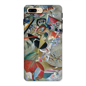 In the Gray - Wassily Kandinsky Iphone Case, 8 Plus / Matte, Abstract Art Phone Case