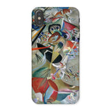 In the Gray - Wassily Kandinsky Iphone Case, x / Matte, Abstract Art Phone Case