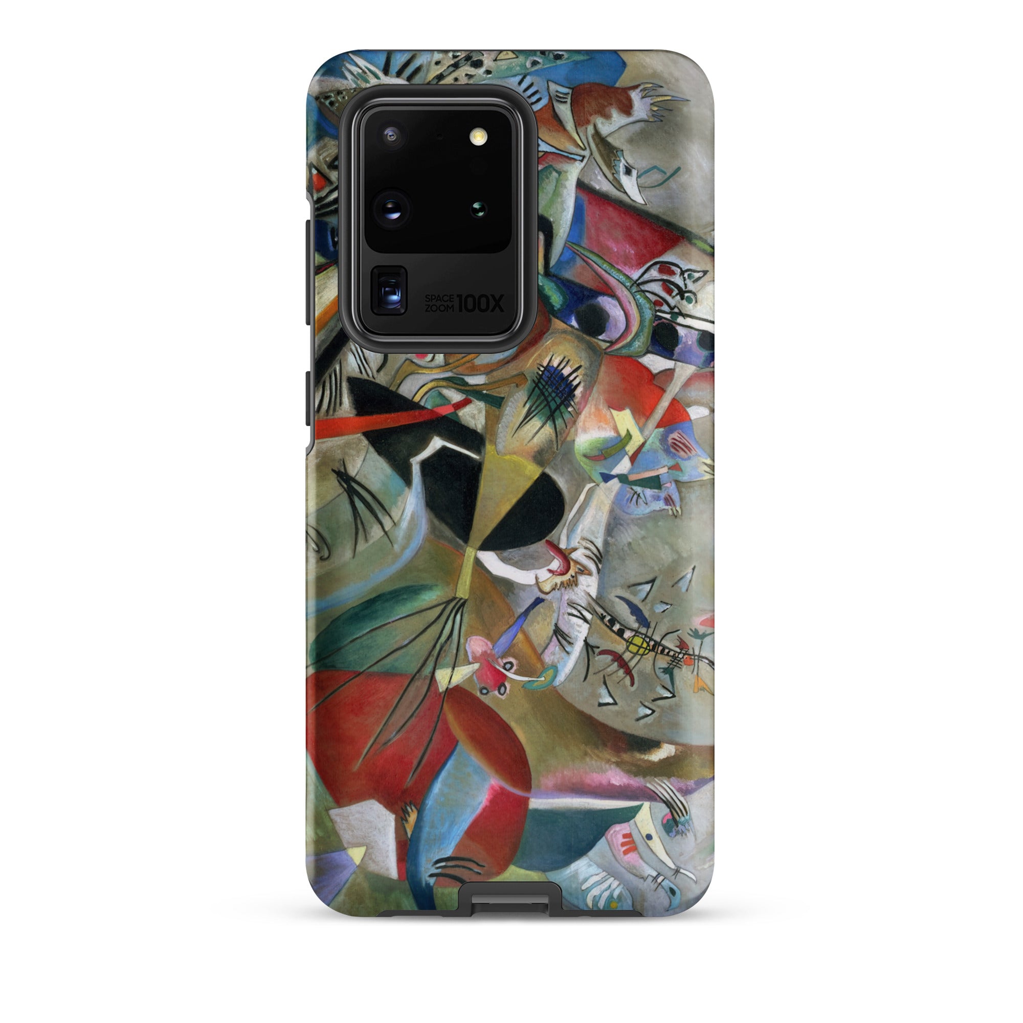 In the Gray Wassily Kandinsky Samsung Case, Galaxy S20 Ultra / Matte, Smartphone Case Abstract Art Design