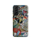 In the Gray Wassily Kandinsky Samsung Case, Galaxy S21 / Matte, Phone Case Colorful Abstract Art Design
