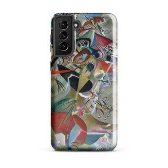 In the Gray - Wassily Kandinsky Samsung Case, Galaxy S21 Plus / Gloss, Smartphone Colorful Abstract Art-themed Protective Case