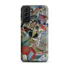 In the Gray Wassily Kandinsky Samsung Case, Galaxy S21 Plus / Matte, Phone Case Abstract Colorful Pattern