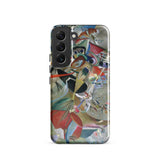 In the Gray - Wassily Kandinsky Samsung Case, Galaxy S22 / Gloss, Smartphone Case Abstract Art Design