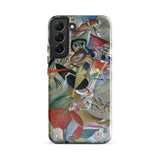 In the Gray - Wassily Kandinsky Samsung Case, Galaxy S22 Plus / Gloss, Smartphone Case Abstract Colorful Pattern