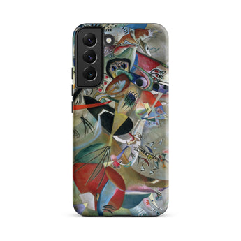 In the Gray - Wassily Kandinsky Samsung Case, Galaxy S22 Plus / Matte, Smartphone Case Abstract Painting Design