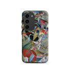 In the Gray Wassily Kandinsky Samsung Case, Galaxy S23 / Matte, Smartphone Case Abstract Art Design
