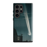 The Great Comet of 1881 - E. L. Trouvelot Phone Case Samsung Galaxy S24 Ultra / Gloss Sleek Black Phone Case Vivid Illustration Bright