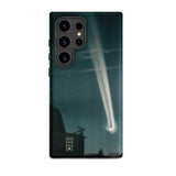 The Great Comet of 1881 - E. L. Trouvelot Phone Case Samsung Galaxy S24 Ultra / Matte Sleek Black Phone Case Vivid Illustration Bright