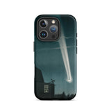 The Great Comet of 1881 - E. L. Trouvelot Phone Case Iphone 16 Pro / Matte Sleek Black Phone Case Vivid Illustration Bright Comet Trouvelot