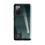 The Great Comet of 1881 - E. L. Trouvelot Phone Case Samsung Galaxy S20 Fe / Gloss Sleek Black Phone Case Vivid Illustration Bright Comet