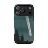 The Great Comet of 1881 - E. L. Trouvelot Phone Case Iphone 17 Pro Max / Matte Sleek Black Phone Case Vivid Illustration Bright Meteor