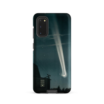 The Great Comet of 1881 - E. L. Trouvelot Phone Case Samsung Galaxy S20 / Matte Sleek Black Phone Case Vivid Illustration Bright Meteor