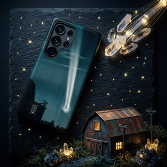 The Great Comet of 1881 - E. L. Trouvelot Phone Case Sleek Dark Teal Smartphone Glossy Finish Triple-camera Array Trouvelot Iphone Case,
