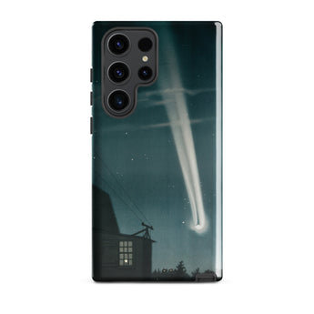 The Great Comet of 1881 - E. L. Trouvelot Phone Case Samsung Galaxy S23 Ultra / Gloss Sleek Phone Case Vivid Illustration Bright Comet