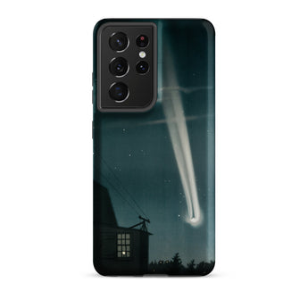 The Great Comet of 1881 - E. L. Trouvelot Samsung Case, Galaxy S21 Ultra / Matte, Mobile Phone Cases, Toby Leon